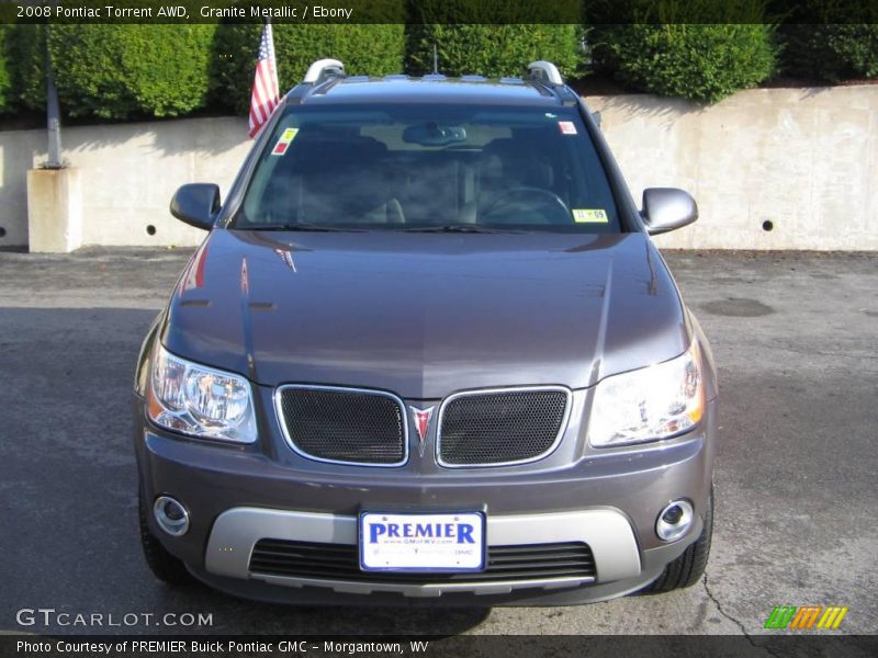 Granite Metallic / Ebony 2008 Pontiac Torrent AWD