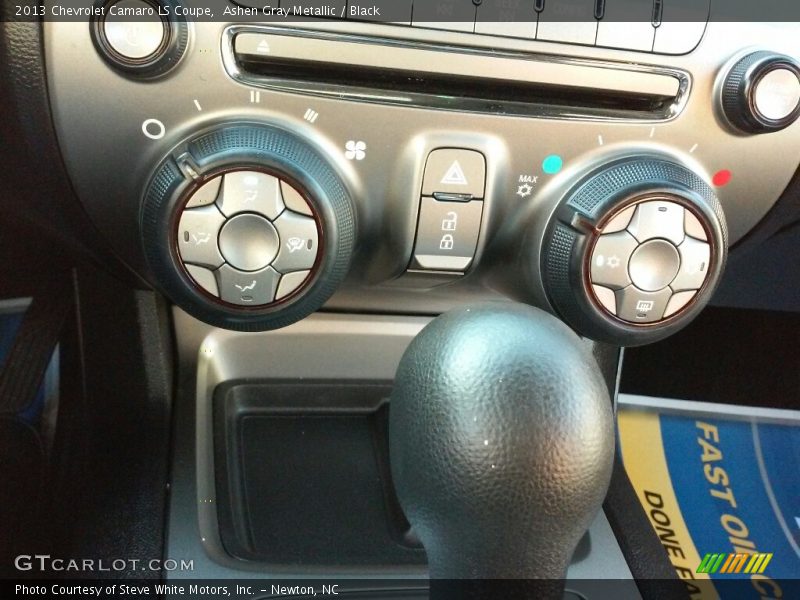 Ashen Gray Metallic / Black 2013 Chevrolet Camaro LS Coupe