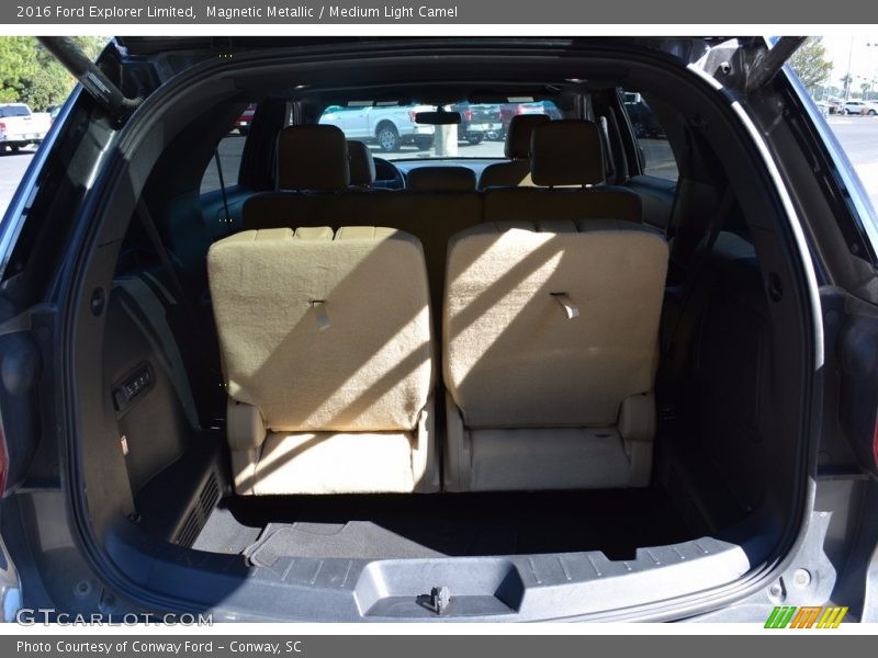 Magnetic Metallic / Medium Light Camel 2016 Ford Explorer Limited