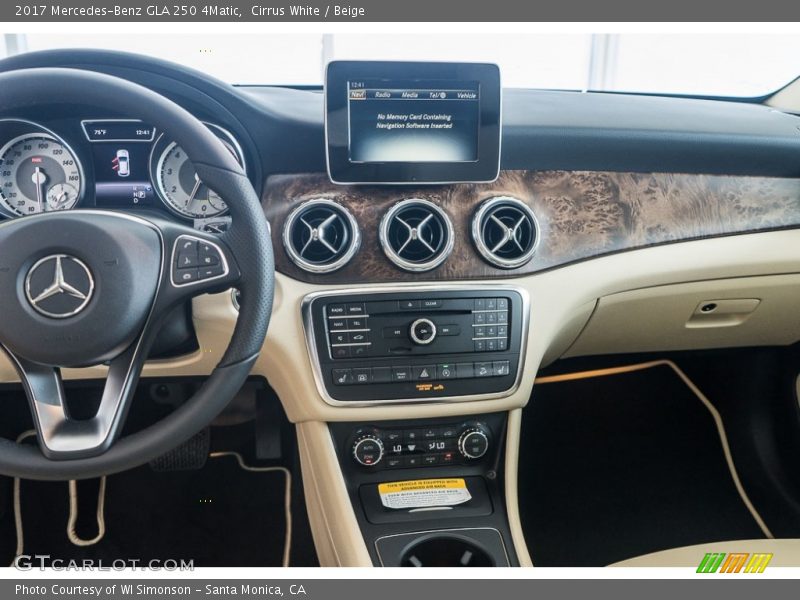 Cirrus White / Beige 2017 Mercedes-Benz GLA 250 4Matic