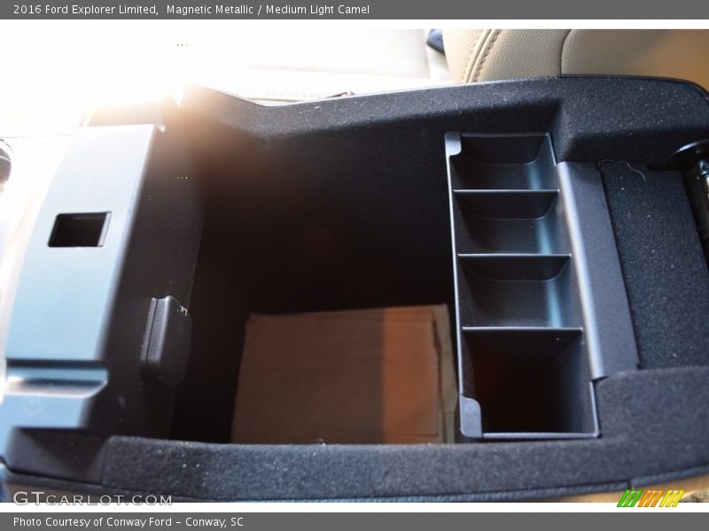 Magnetic Metallic / Medium Light Camel 2016 Ford Explorer Limited