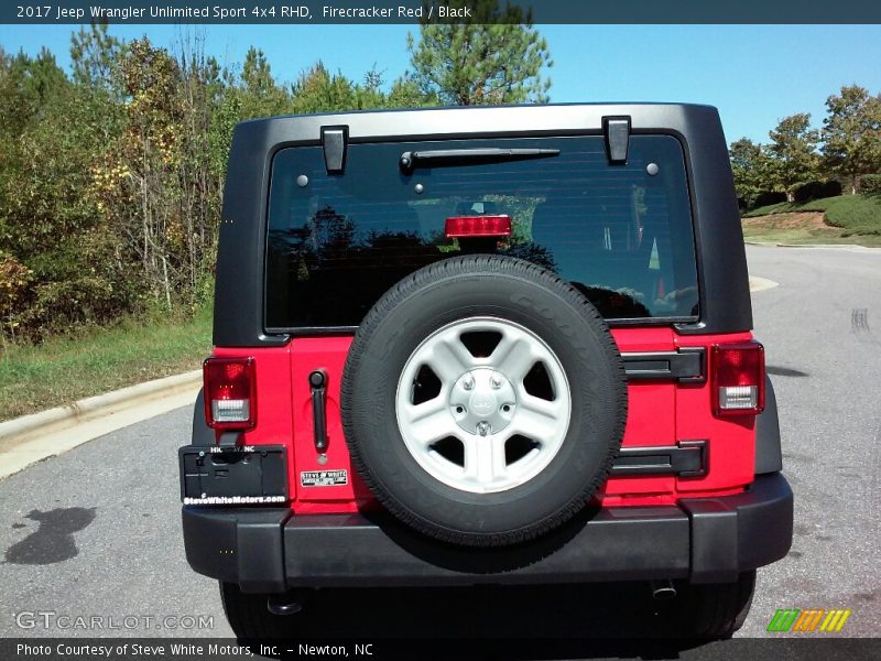 Firecracker Red / Black 2017 Jeep Wrangler Unlimited Sport 4x4 RHD