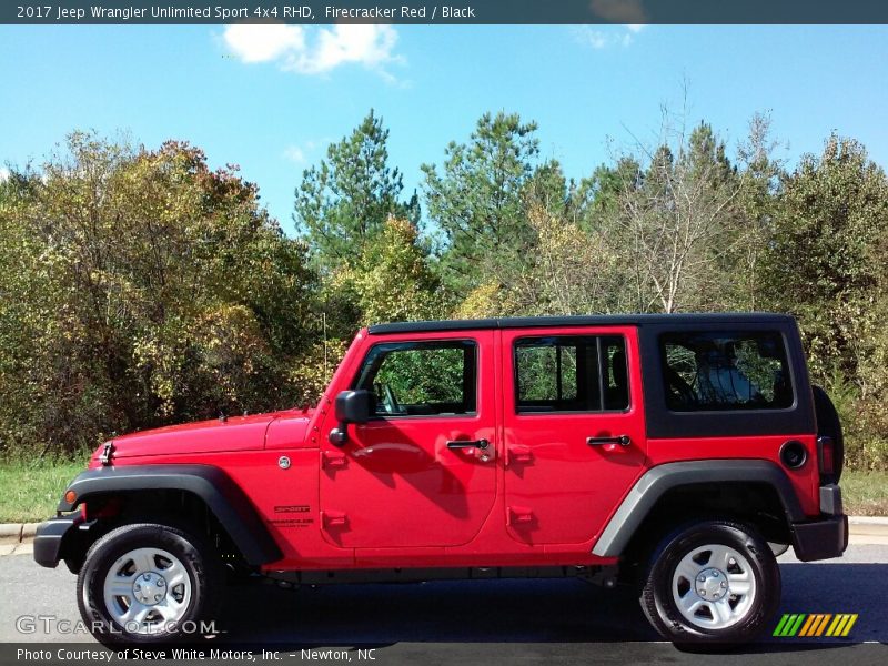  2017 Wrangler Unlimited Sport 4x4 RHD Firecracker Red