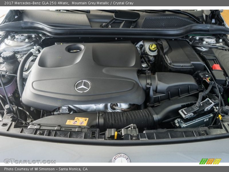 Mountain Grey Metallic / Crystal Gray 2017 Mercedes-Benz GLA 250 4Matic