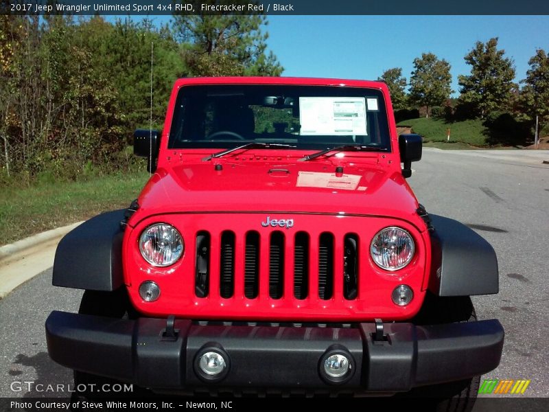  2017 Wrangler Unlimited Sport 4x4 RHD Firecracker Red
