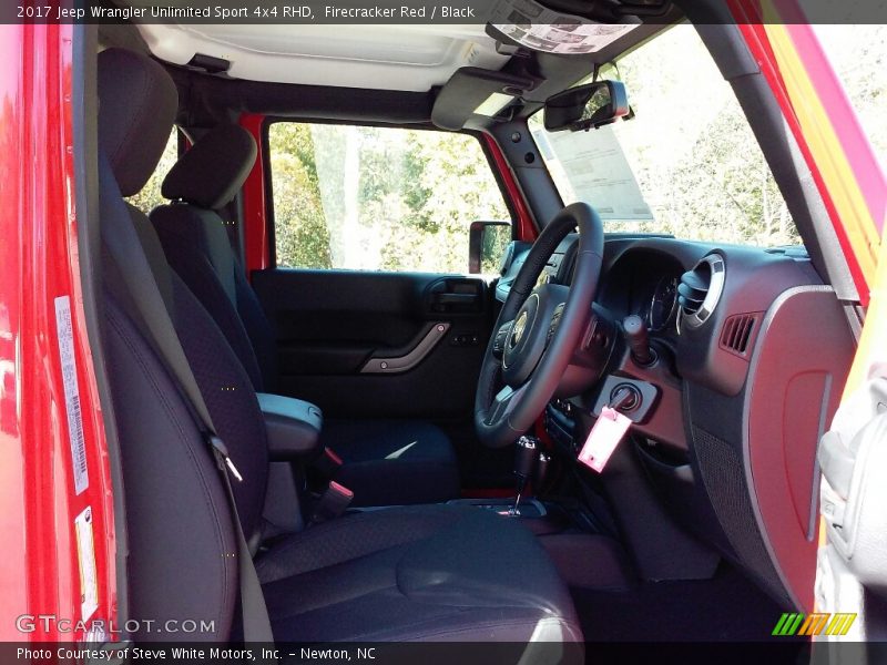  2017 Wrangler Unlimited Sport 4x4 RHD Black Interior