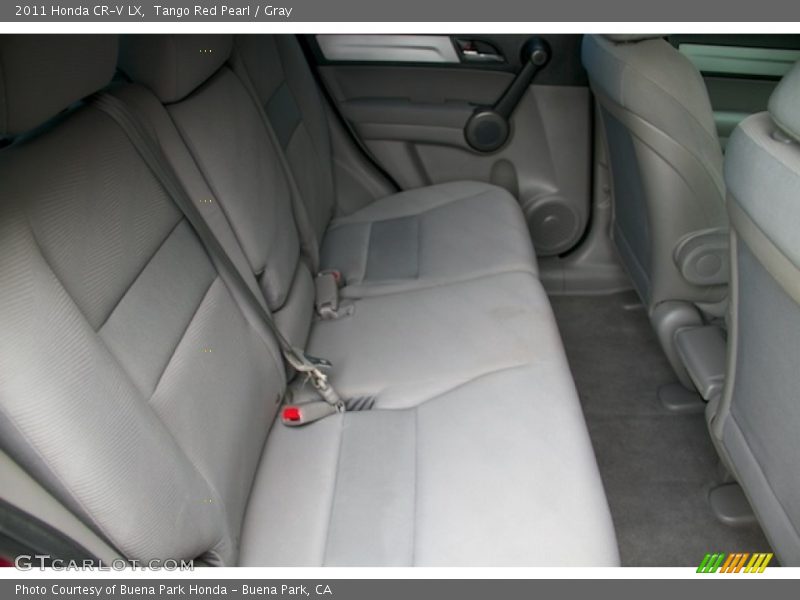 Tango Red Pearl / Gray 2011 Honda CR-V LX
