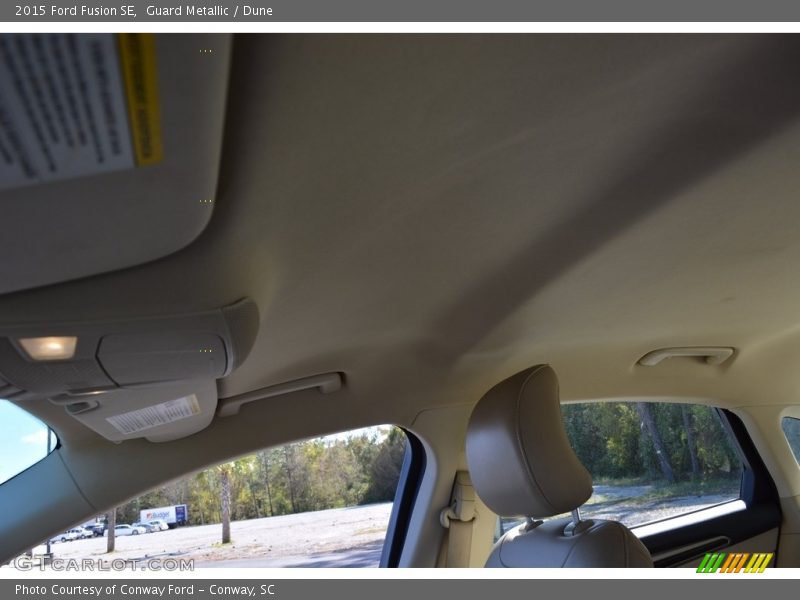 Guard Metallic / Dune 2015 Ford Fusion SE