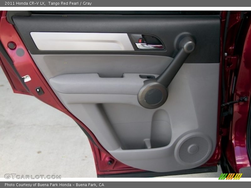 Tango Red Pearl / Gray 2011 Honda CR-V LX