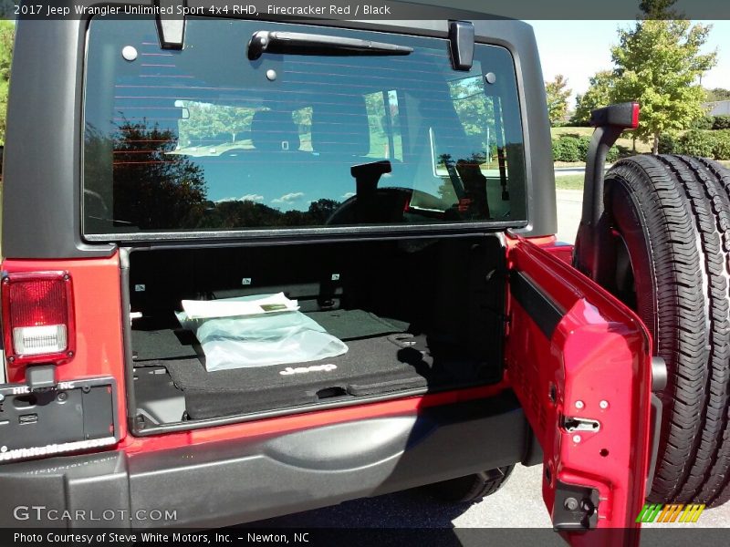 Firecracker Red / Black 2017 Jeep Wrangler Unlimited Sport 4x4 RHD