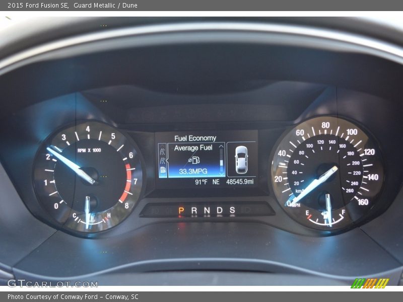 Guard Metallic / Dune 2015 Ford Fusion SE