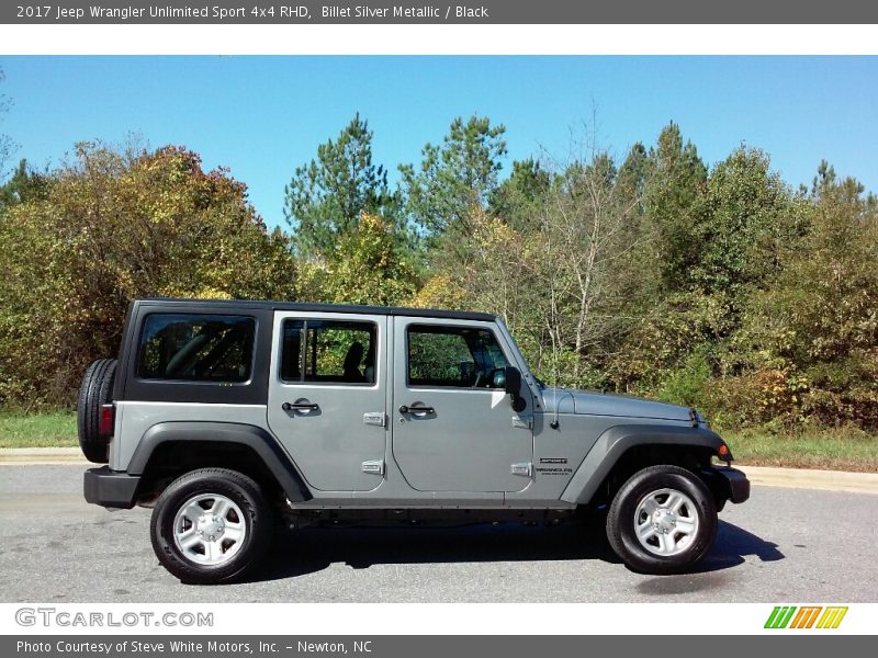  2017 Wrangler Unlimited Sport 4x4 RHD Billet Silver Metallic