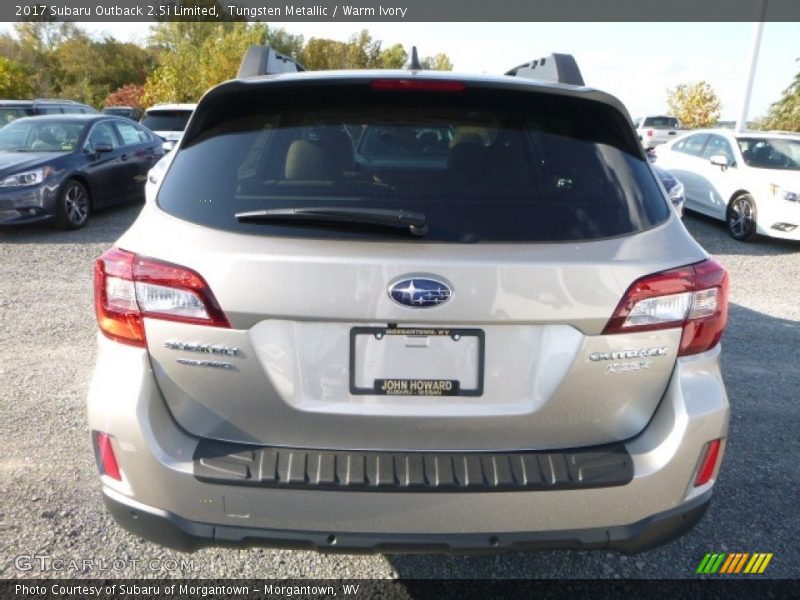 Tungsten Metallic / Warm Ivory 2017 Subaru Outback 2.5i Limited