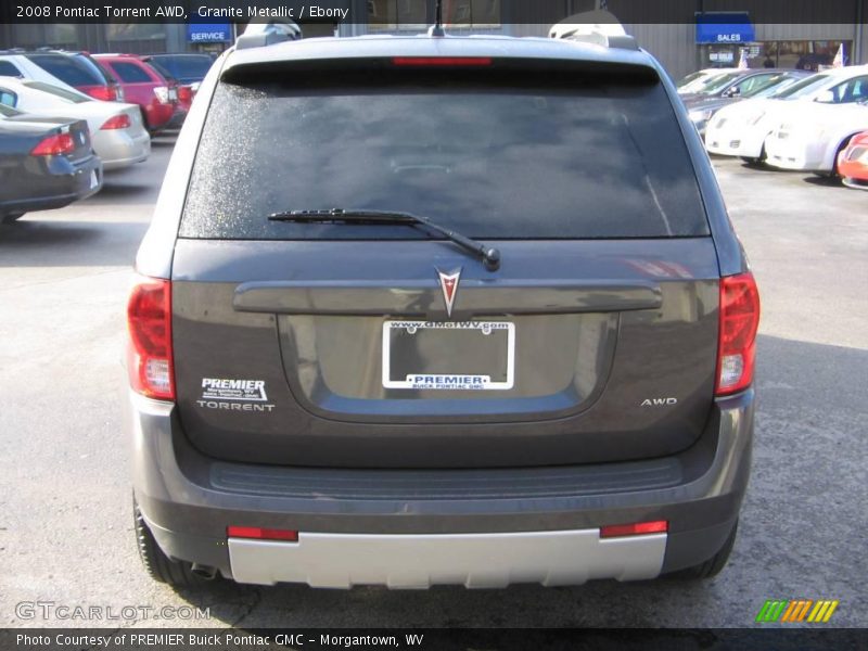 Granite Metallic / Ebony 2008 Pontiac Torrent AWD