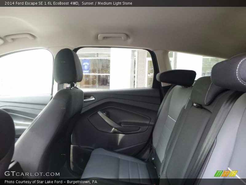 Sunset / Medium Light Stone 2014 Ford Escape SE 1.6L EcoBoost 4WD