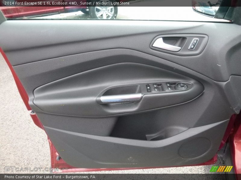 Sunset / Medium Light Stone 2014 Ford Escape SE 1.6L EcoBoost 4WD