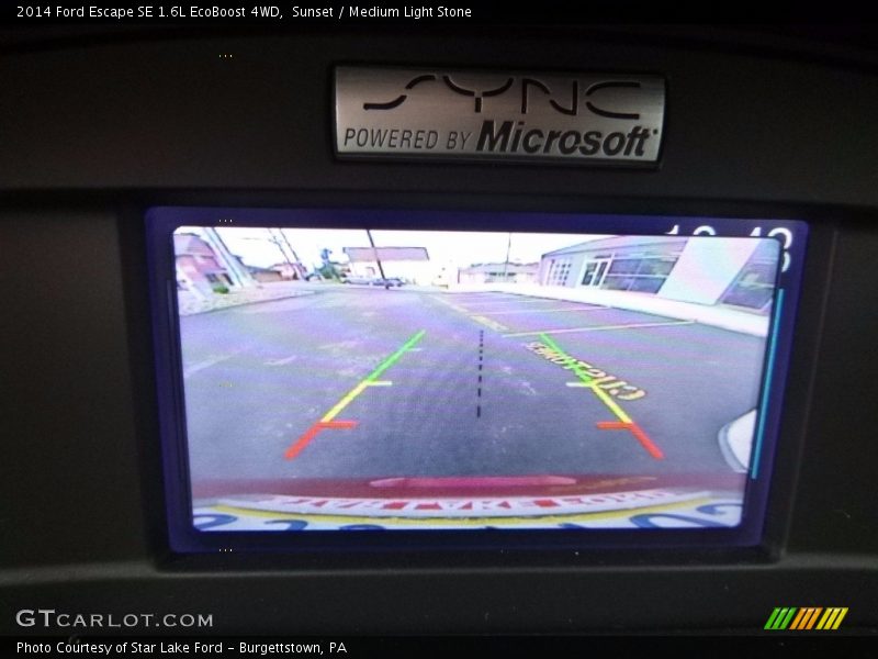 Sunset / Medium Light Stone 2014 Ford Escape SE 1.6L EcoBoost 4WD