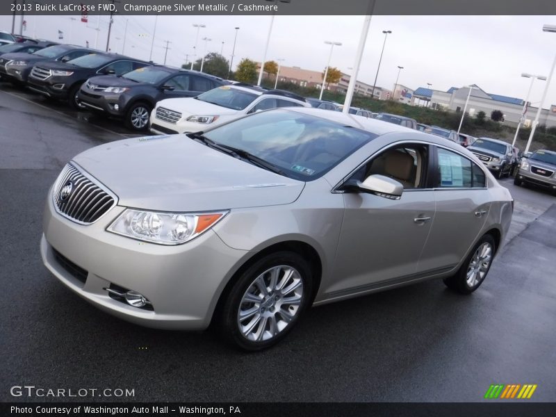 Champagne Silver Metallic / Cashmere 2013 Buick LaCrosse FWD