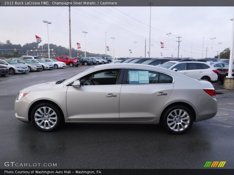 Champagne Silver Metallic / Cashmere 2013 Buick LaCrosse FWD