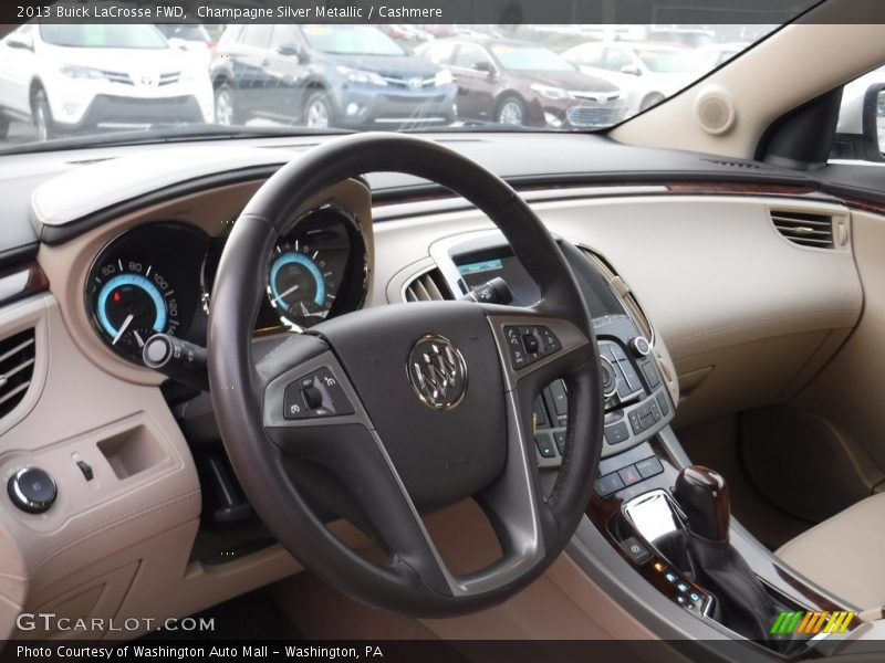 Champagne Silver Metallic / Cashmere 2013 Buick LaCrosse FWD