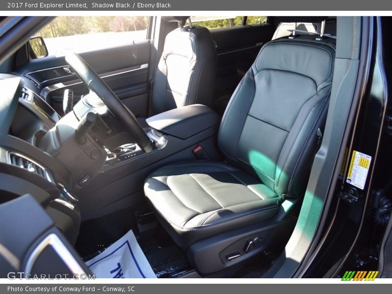 Shadow Black / Ebony Black 2017 Ford Explorer Limited