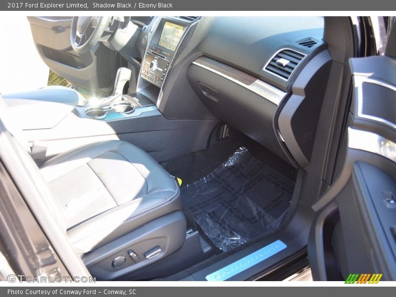 Shadow Black / Ebony Black 2017 Ford Explorer Limited