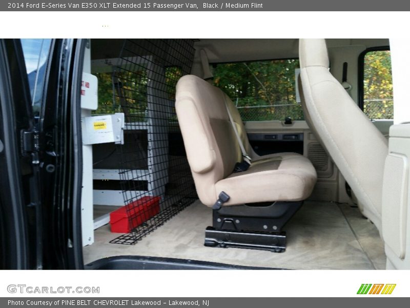 Black / Medium Flint 2014 Ford E-Series Van E350 XLT Extended 15 Passenger Van
