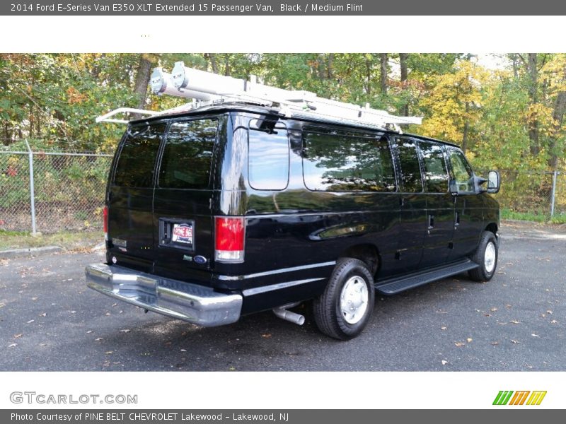Black / Medium Flint 2014 Ford E-Series Van E350 XLT Extended 15 Passenger Van