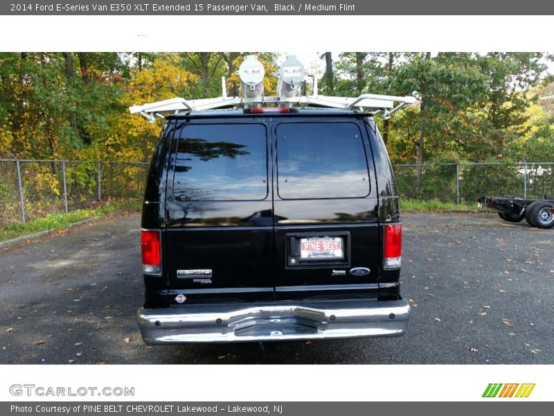 Black / Medium Flint 2014 Ford E-Series Van E350 XLT Extended 15 Passenger Van