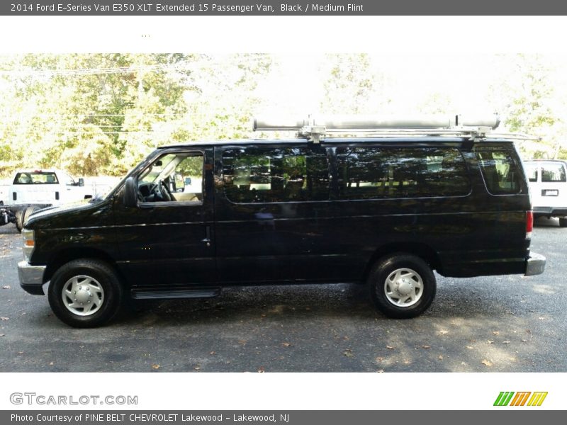 Black / Medium Flint 2014 Ford E-Series Van E350 XLT Extended 15 Passenger Van