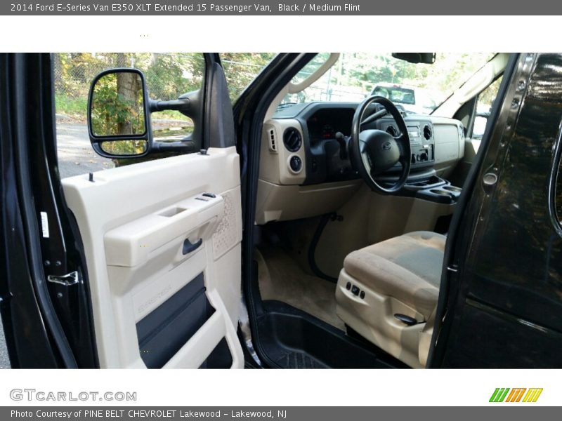 Black / Medium Flint 2014 Ford E-Series Van E350 XLT Extended 15 Passenger Van