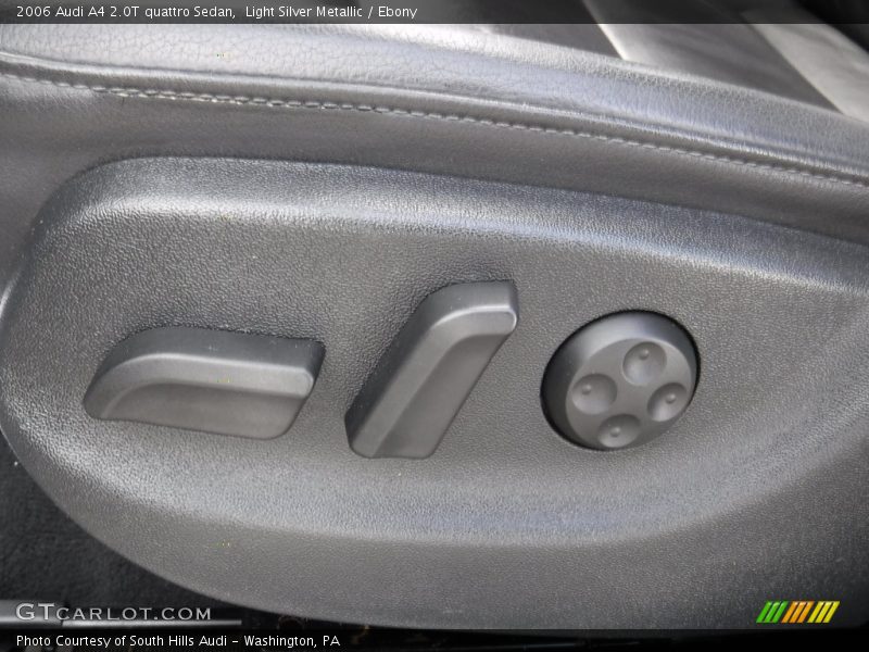 Light Silver Metallic / Ebony 2006 Audi A4 2.0T quattro Sedan