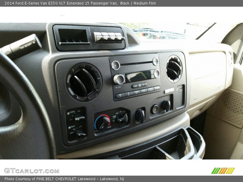 Black / Medium Flint 2014 Ford E-Series Van E350 XLT Extended 15 Passenger Van