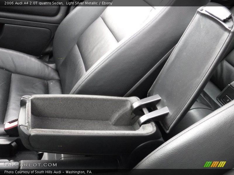 Light Silver Metallic / Ebony 2006 Audi A4 2.0T quattro Sedan