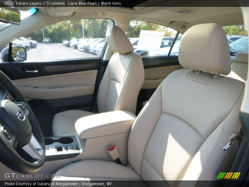 Lapis Blue Pearl / Warm Ivory 2017 Subaru Legacy 2.5i Limited