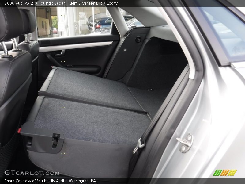 Light Silver Metallic / Ebony 2006 Audi A4 2.0T quattro Sedan