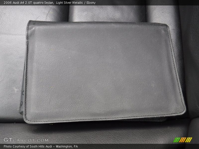 Light Silver Metallic / Ebony 2006 Audi A4 2.0T quattro Sedan