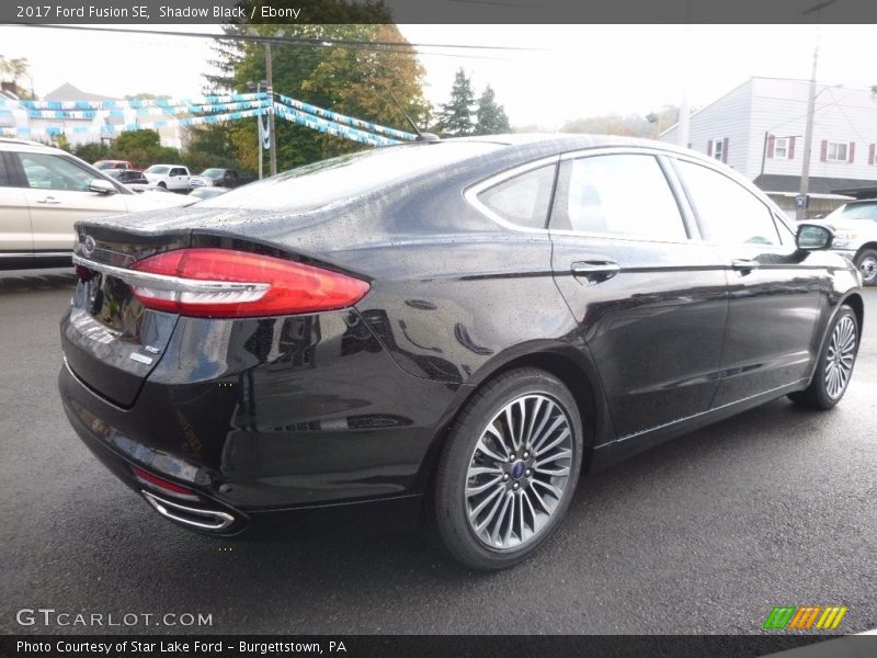 Shadow Black / Ebony 2017 Ford Fusion SE