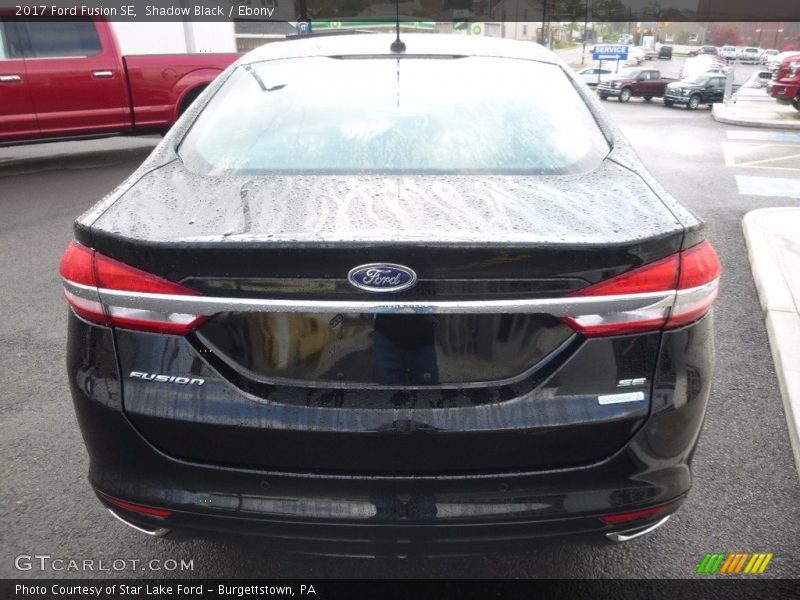 Shadow Black / Ebony 2017 Ford Fusion SE