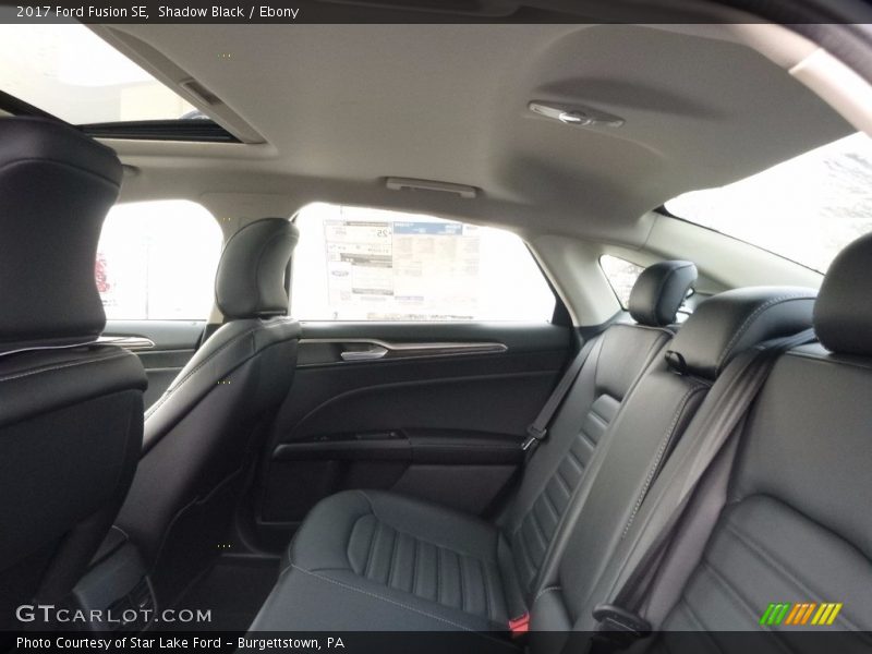 Shadow Black / Ebony 2017 Ford Fusion SE
