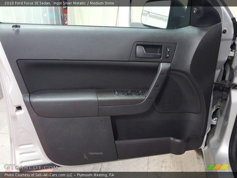 Ingot Silver Metallic / Medium Stone 2010 Ford Focus SE Sedan