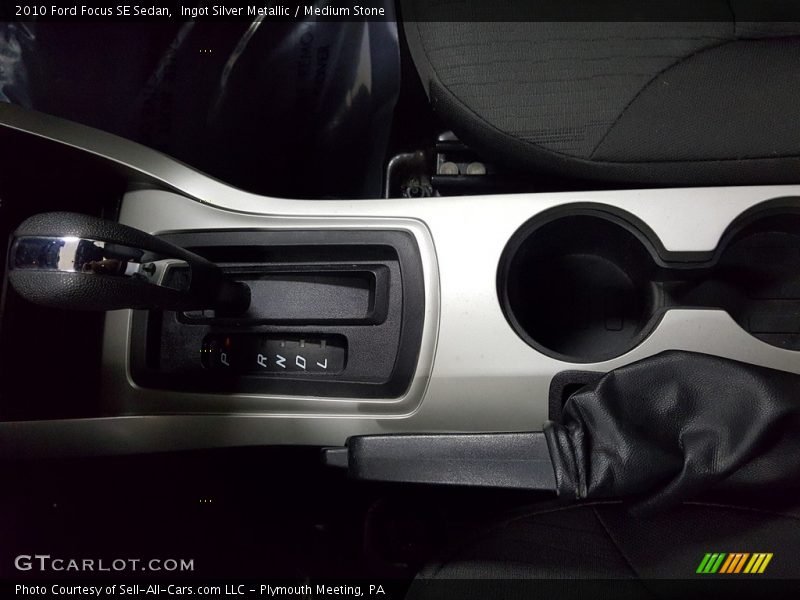 Ingot Silver Metallic / Medium Stone 2010 Ford Focus SE Sedan