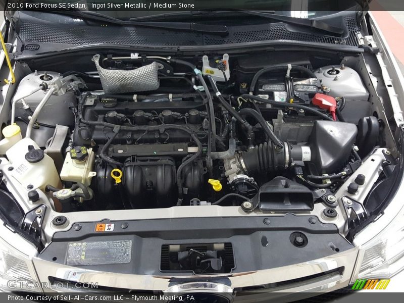 Ingot Silver Metallic / Medium Stone 2010 Ford Focus SE Sedan