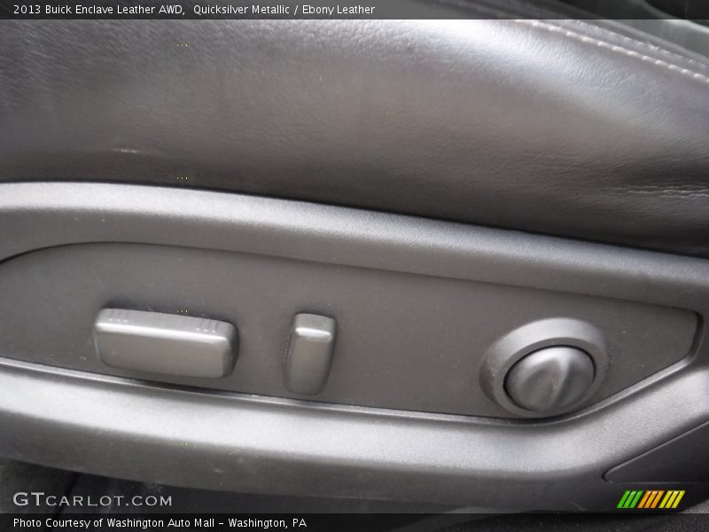 Quicksilver Metallic / Ebony Leather 2013 Buick Enclave Leather AWD
