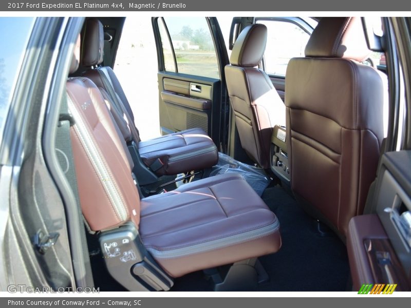 Rear Seat of 2017 Expedition EL Platinum 4x4