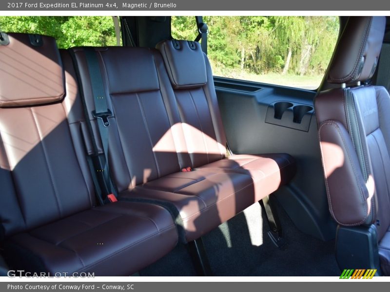 Rear Seat of 2017 Expedition EL Platinum 4x4