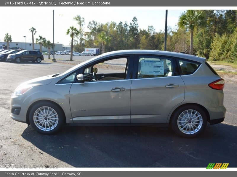 Tectonic / Medium Light Stone 2016 Ford C-Max Hybrid SEL