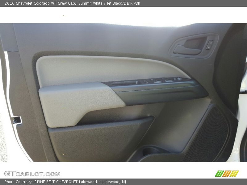 Summit White / Jet Black/Dark Ash 2016 Chevrolet Colorado WT Crew Cab