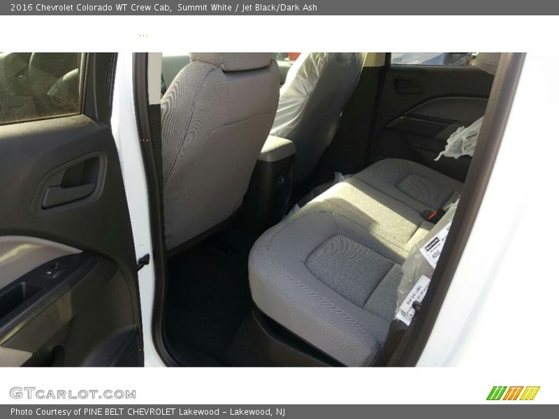 Summit White / Jet Black/Dark Ash 2016 Chevrolet Colorado WT Crew Cab