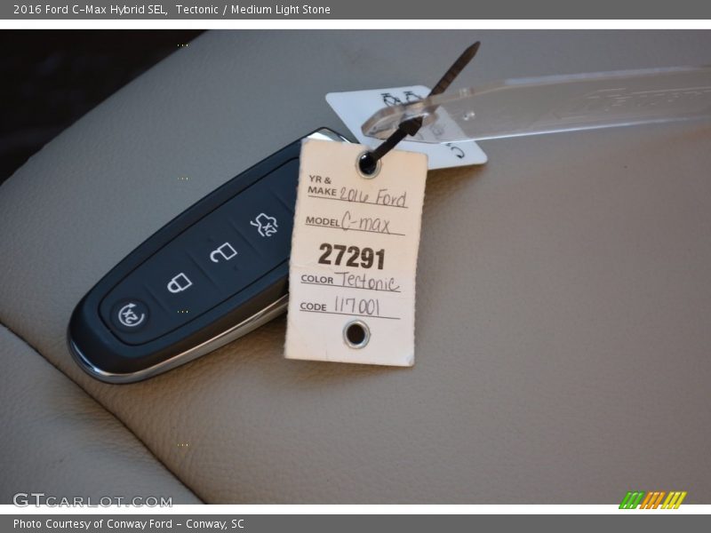 Tectonic / Medium Light Stone 2016 Ford C-Max Hybrid SEL